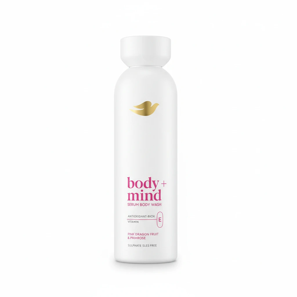 Dove Body+Mind Serum Body Wash Pink Dragon Fruit & Primrose