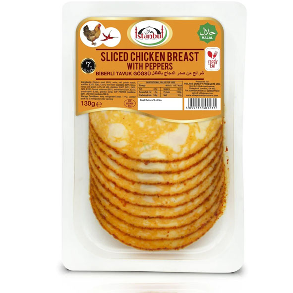 Istanbul Sliced Chicken Breast With Peppers