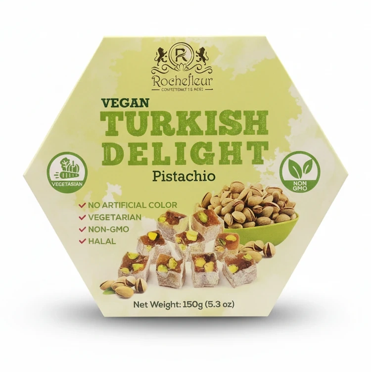 Rochefleur Vegan Turkish Delight Pistachio