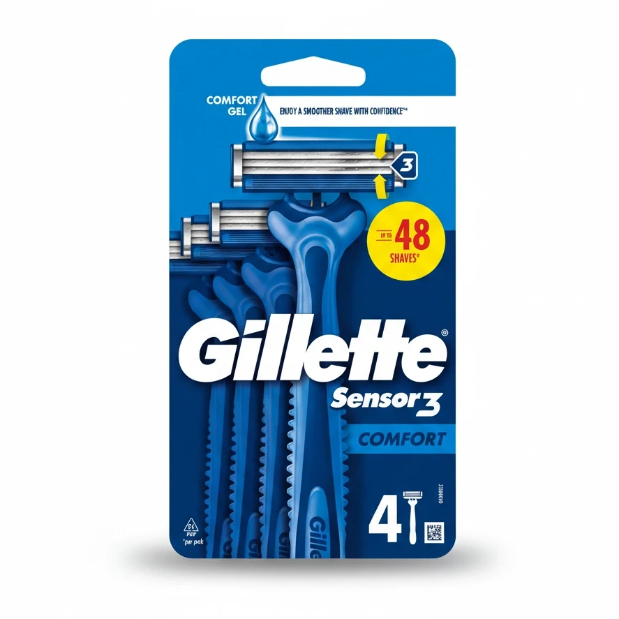 Gillette Sensor3 Comfort Disposable Razors