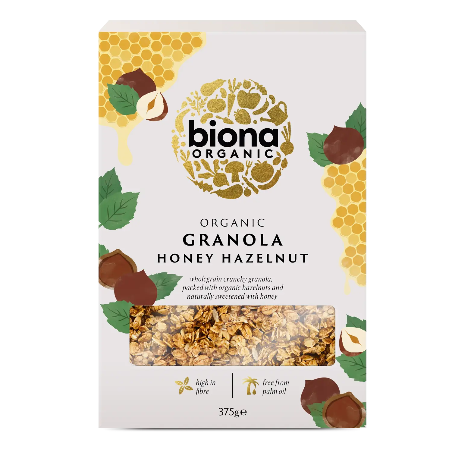 Biona Organic Granola Honey Hazelnut