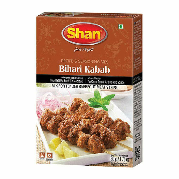 Shan Bihari Kabab Recipe & Seasoning Mix