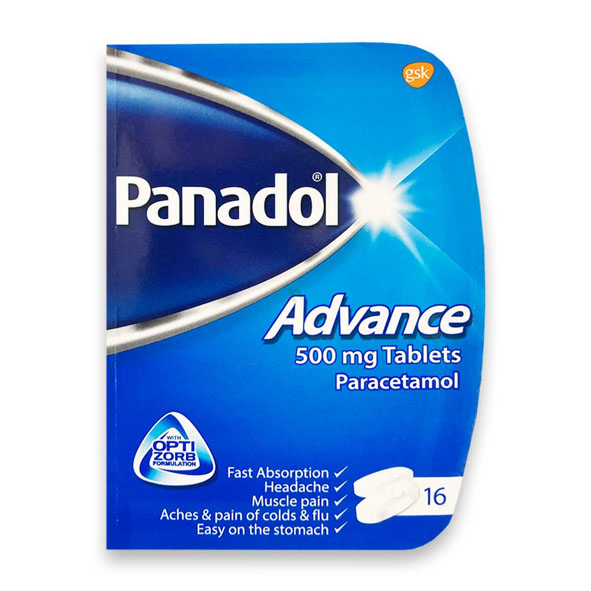 Panadol Advance Pain Relief Tablets, Paracetamol Tablets