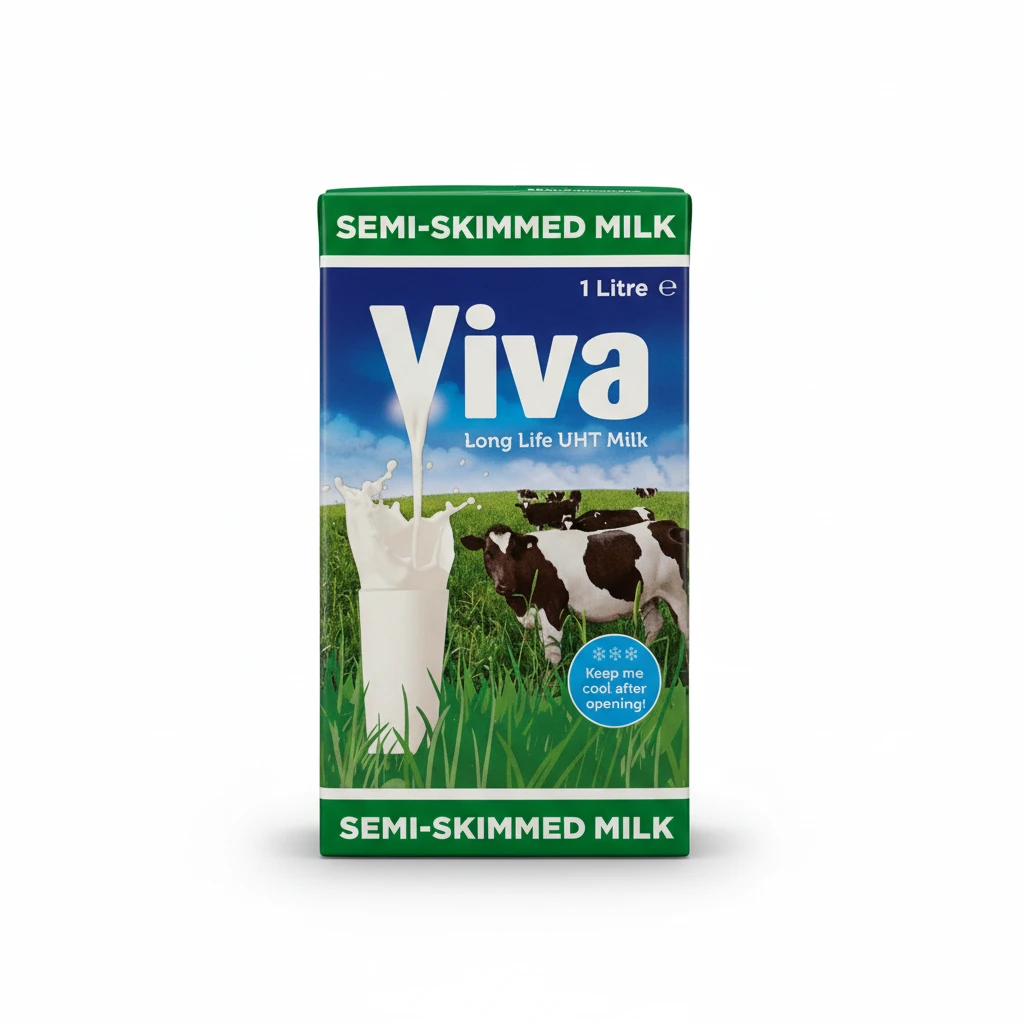 Viva Semi-Skimmed UHT Milk