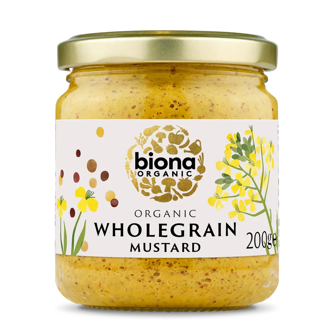 Biona Organic Wholegrain Mustard