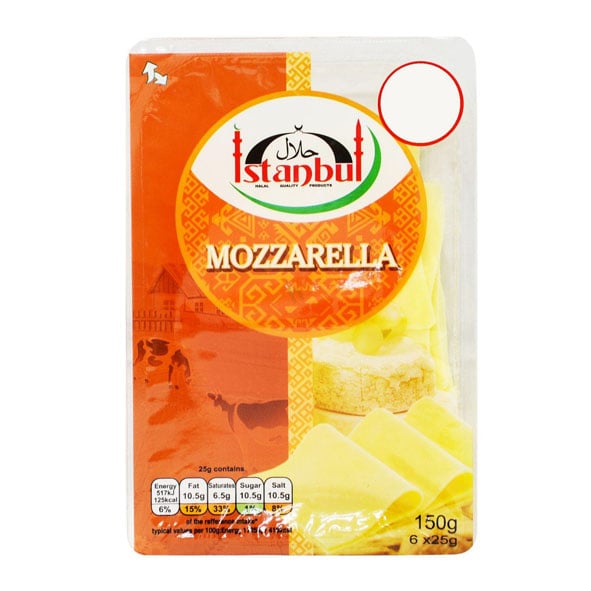 Istanbul Slices Mozarella Cheese