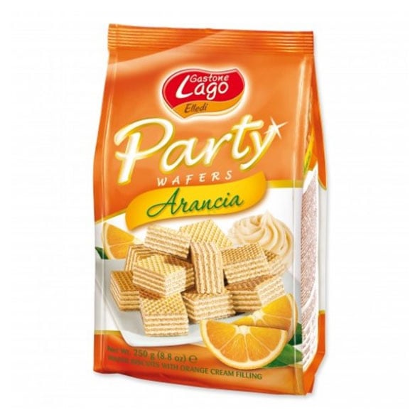 Gastone Lago Party Wafers Orange