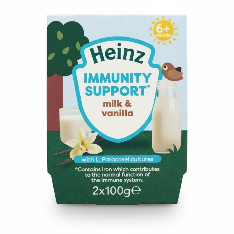 Heinz Immunity Support Milk & Vanilla
