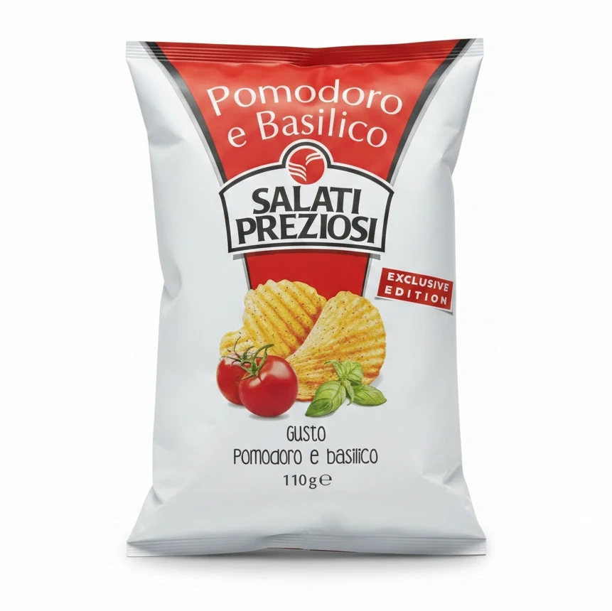 Salati Preziosi Tomato & Basil Chips