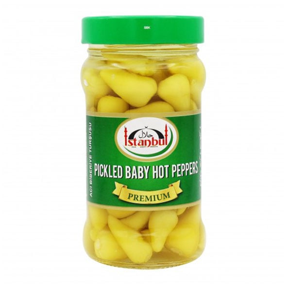 Istanbul Pickled Baby Hot Peppers