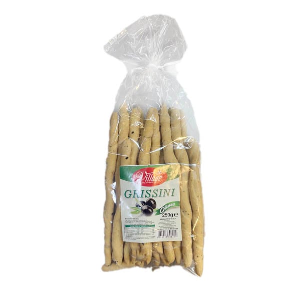 Grissini Bread Stick With Olives