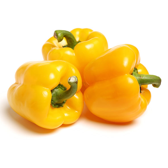 Fresh Yellow Bell Peppers