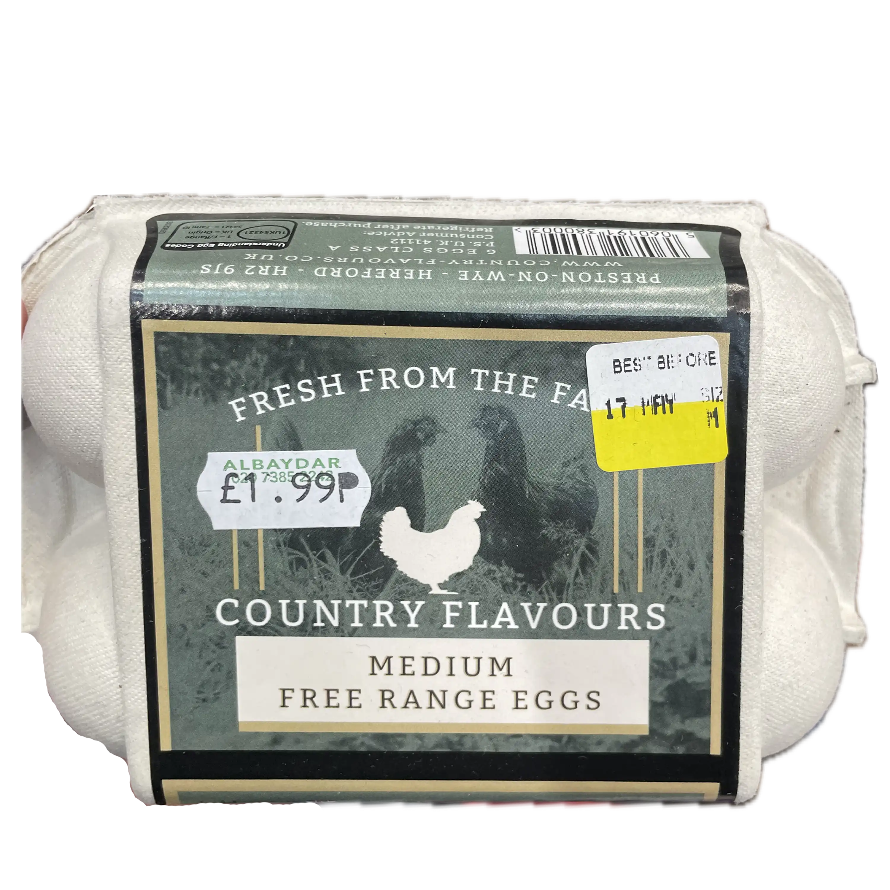 Country Flavours Medium Free Range Eggs