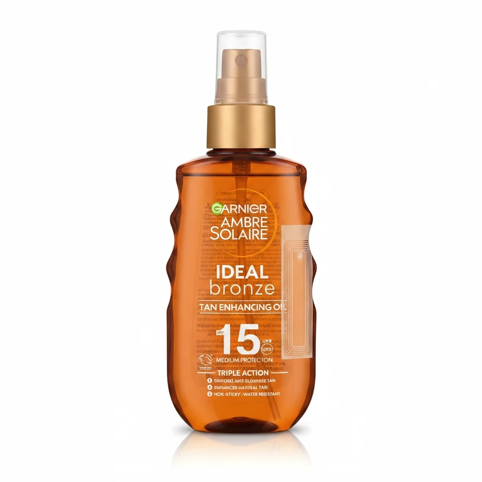 Garnier Ambre Solaire Ideal Bronze Tan Enhancing Oil SPF 15
