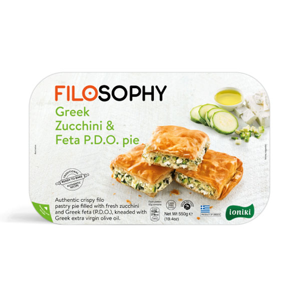 Filosophy Greek Zucchini & Feta Pie
