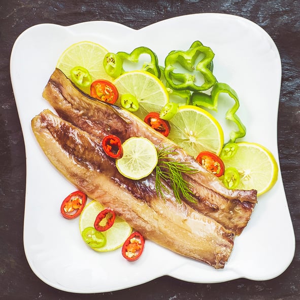 Al Fouad Boneless Smoked Herring Sunflower Oil