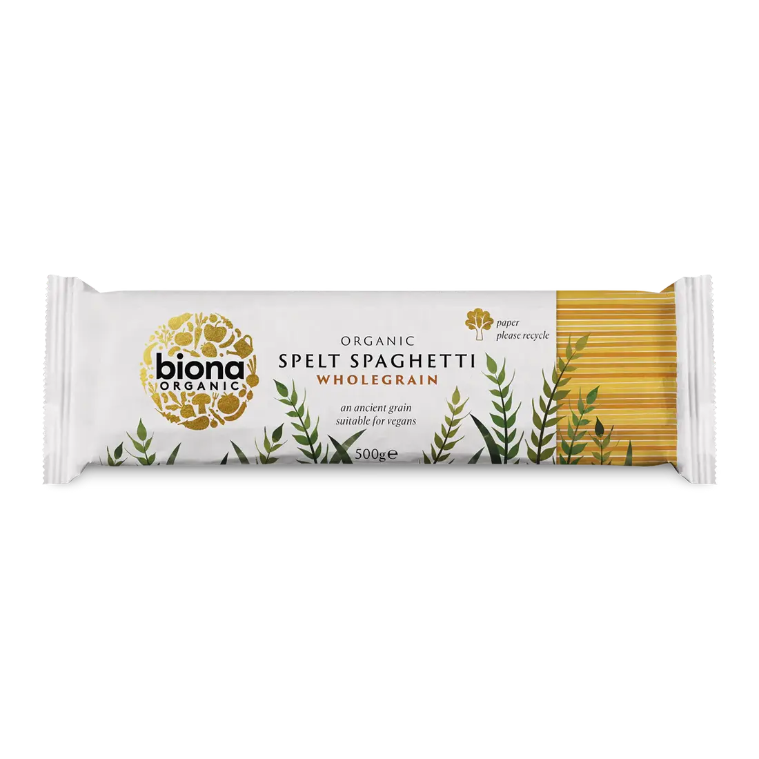 Biona Organic Italian Pasta Spaghetti Wholegrain