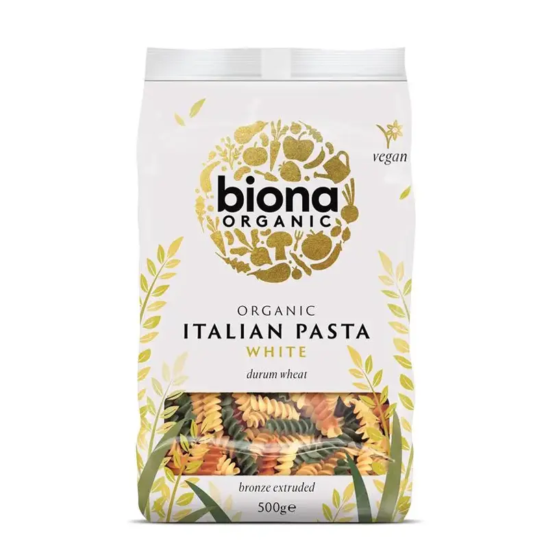 Biona Organic Italian Pasta Fusilli Tricolore