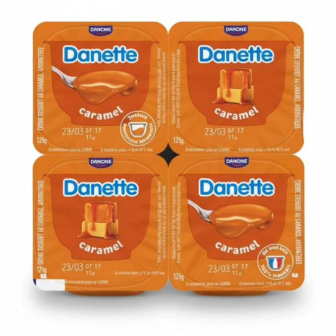 Danette Caramel Dessert