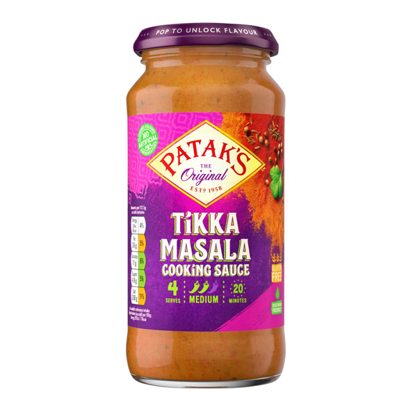 Patak's Tikka Masala Cooking Sauce