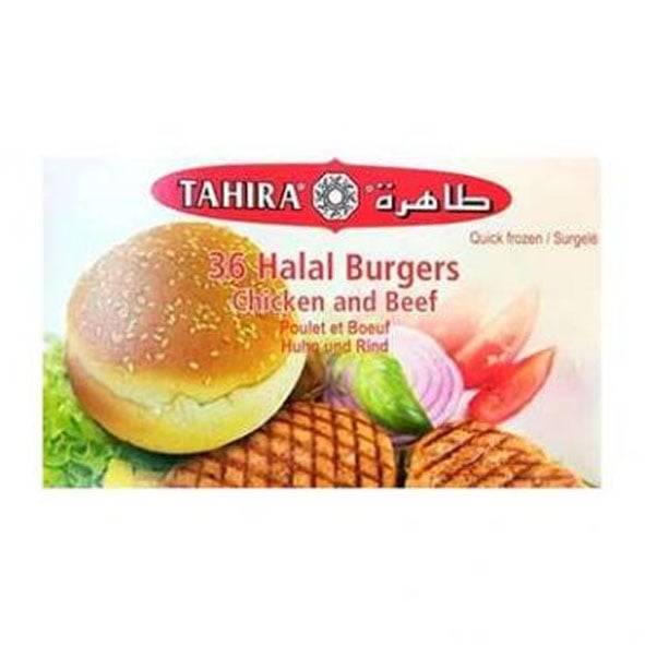Tahira Beef Chicken Burgers 36 Pcs