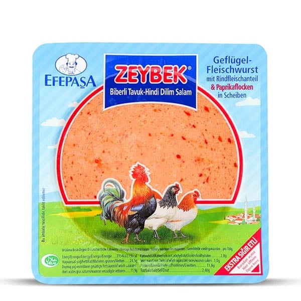 Efepasa Zeybek Biberli Tavuk Dilim Salami