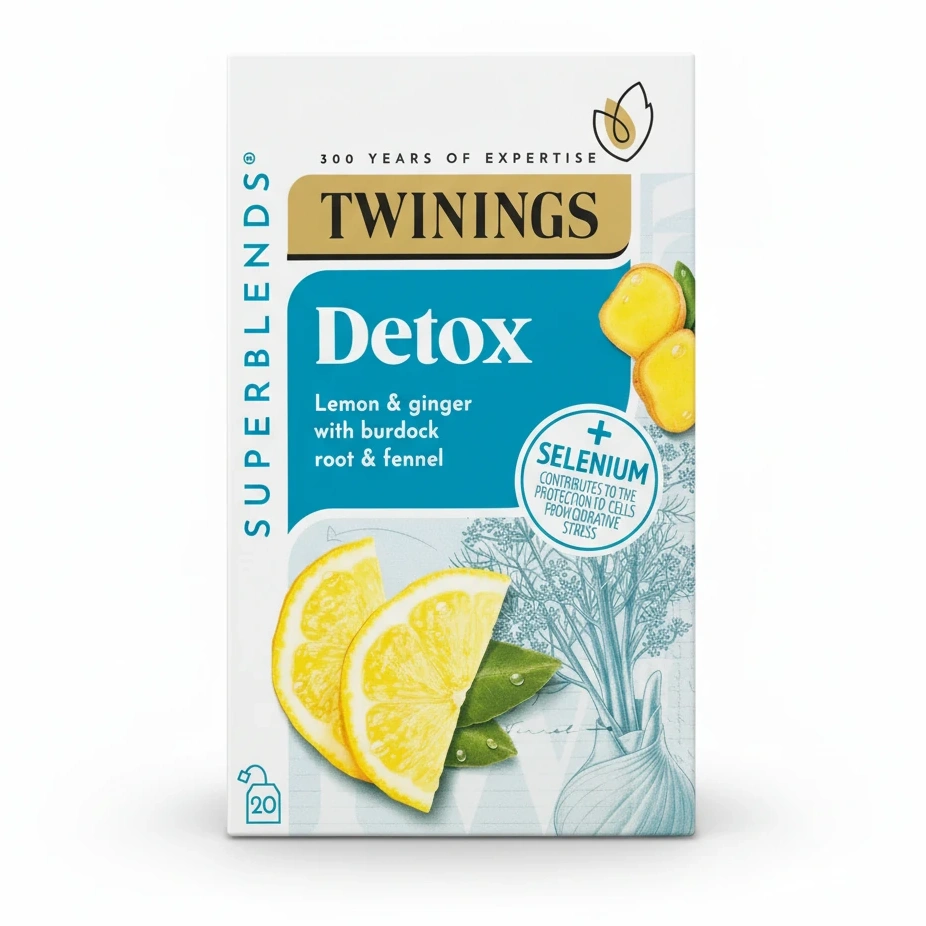 Twinings Detox Lemon Ginger Tea