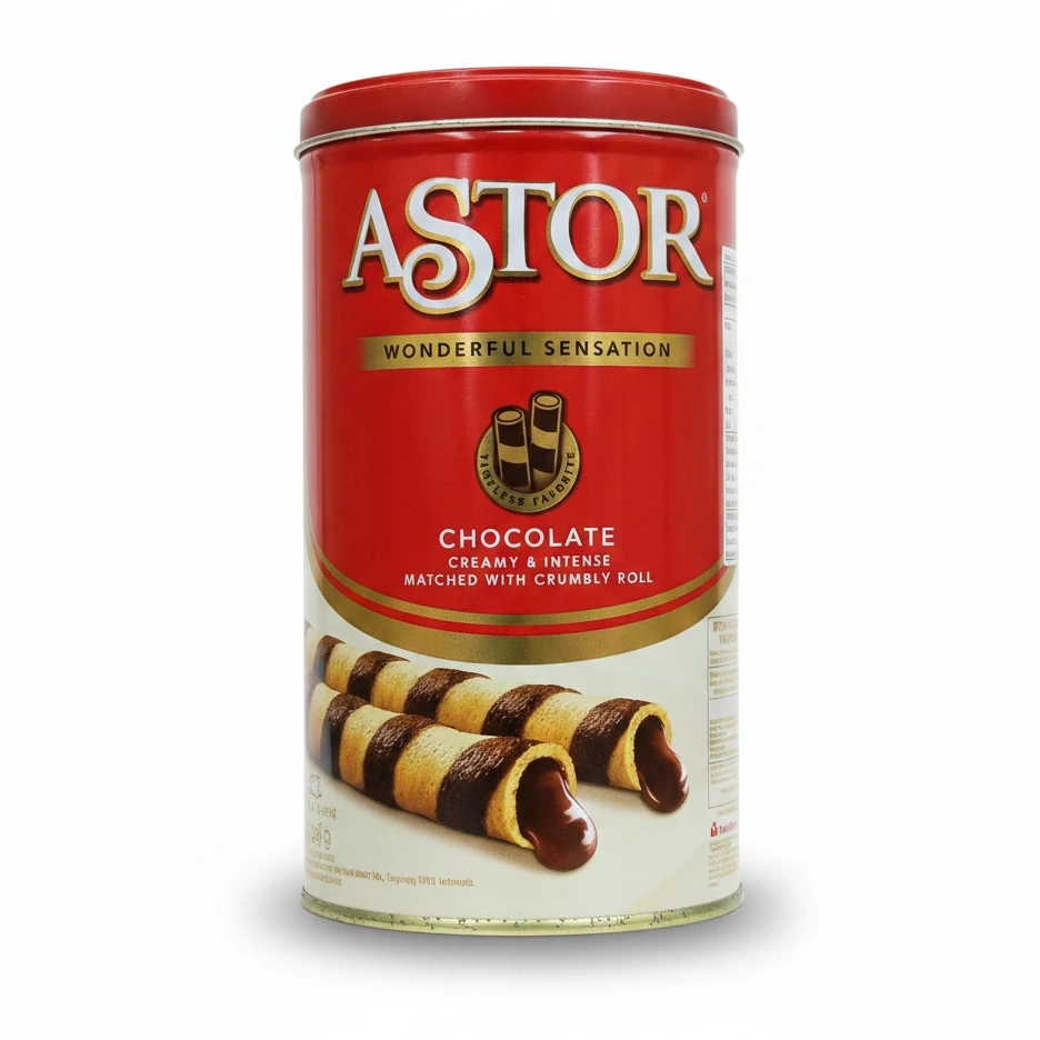 Astor Chocolate Wafer Rolls