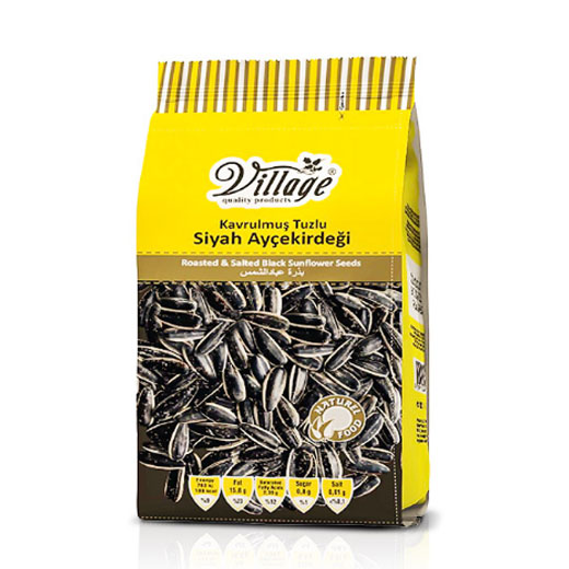 Village Salted Black Sunflower Seeds