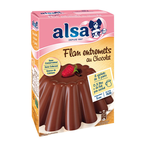 Alsa Flan Entremets Chocolate