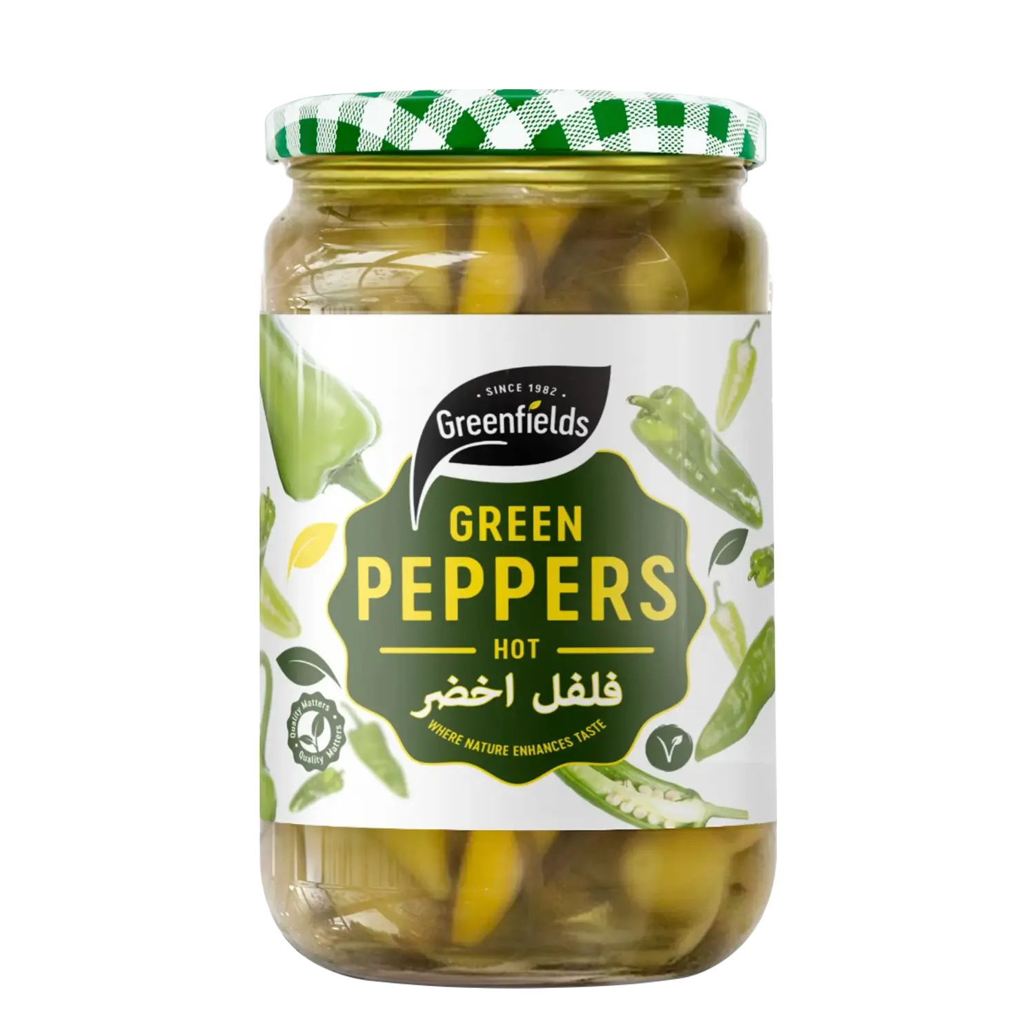 Greenfields Green Peppers Hot