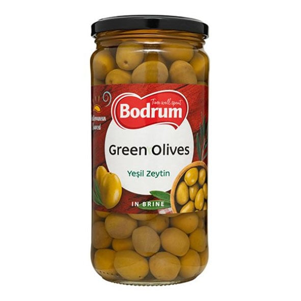 Bodrum Whole Green Olives