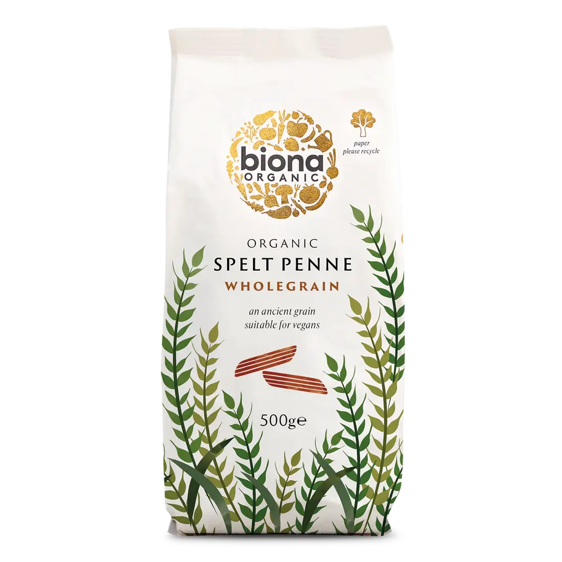 Biona Organic Spelt Penne Wholegrain