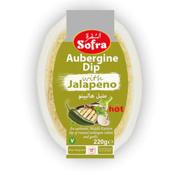 Sofra Aubergine Dip With Jalapeno