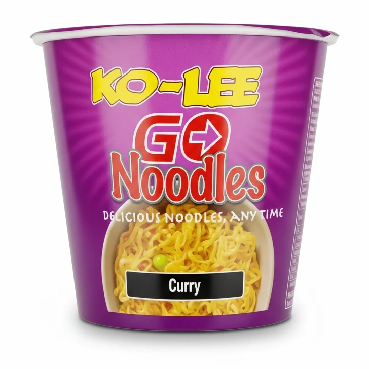 Ko-Lee Go Noodles Curry Flavour