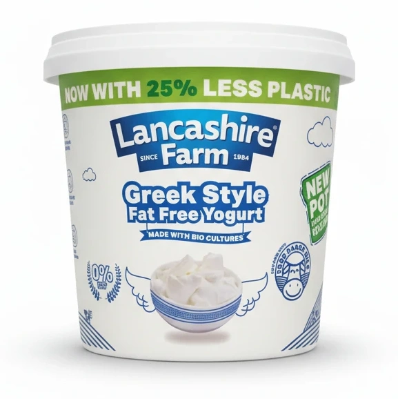 Lancashire Farm Greek Style Fat Free Yogurt