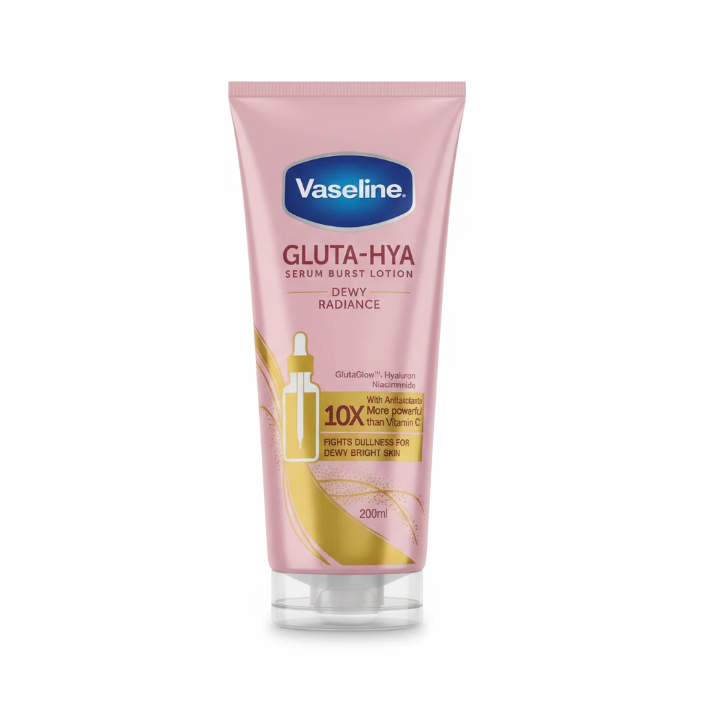 Vaseline Gluta-Hya Serum Burst Lotion Dewy Radiance