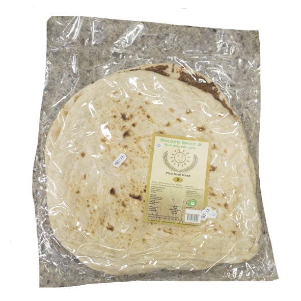 Golden Spike and Sun Bakery Plain Naan Bread