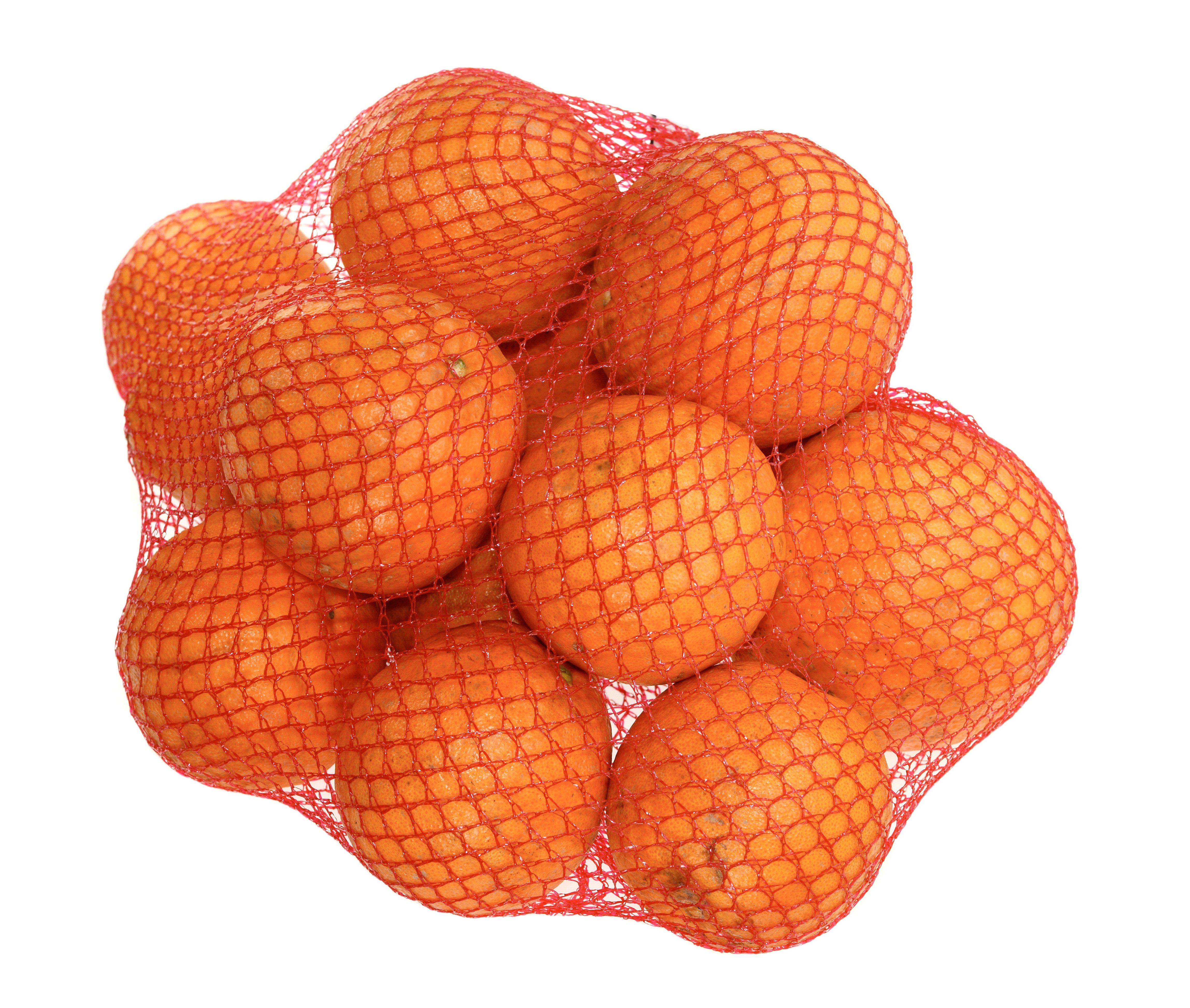 Bag of Fresh Oranges