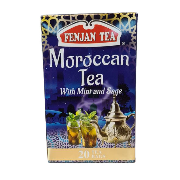 Fenjan Tea Moroccan Tea With Mint And Sage