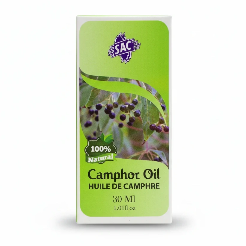 SAC 100% Natural Camphor Oil 30ml