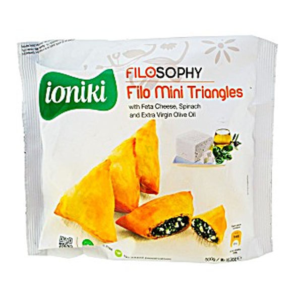 Filosophy Greek Feta POD & Spinach triangles