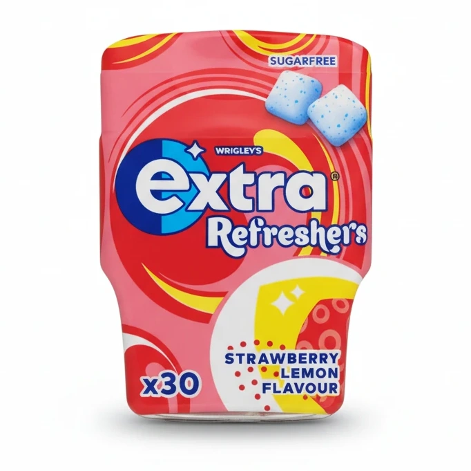 Wrigley's Extra Refreshers Strawberry Lemon Gum