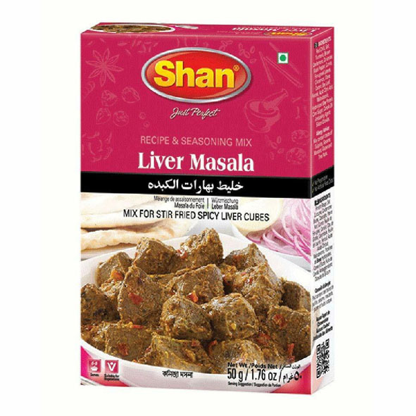 Shan Liver Masala Recipe & Seasoning Mix