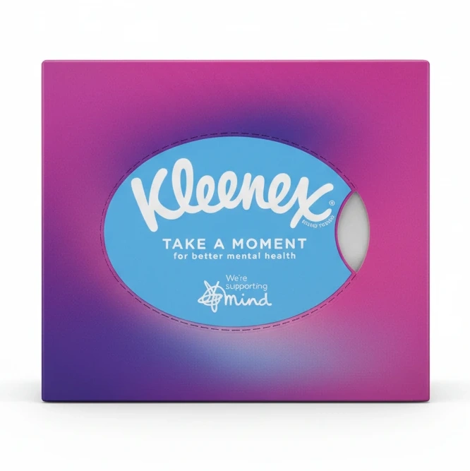 Kleenex Take A Moment Tissue Box