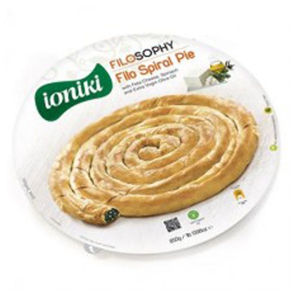 Filosophy Spiral Pie With Feta & Spinach