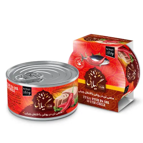 Gilani Canned Tuna Fish In Oil With Chili