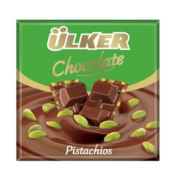Ülker Chocolate with Pistachio Pieces