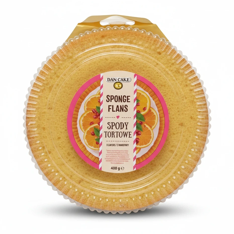 Dan Cake Sponge Flans 3 Layers