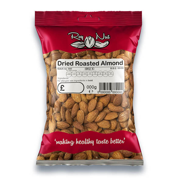 Roy Nut Dried Roasted Almond (No Added Salt)